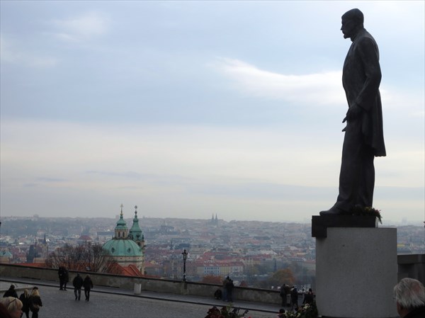 Памятник Томашу Масарику, первому президенту Чехословакии