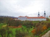 Вид на Страговский монастырь 1140—1143