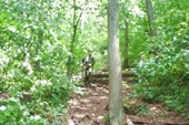 Тропа на гору к Киселевской пещере