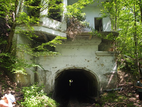 Туннель перед шахтой №8