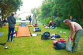 Утро 17 дня. Кемпинг в Greymouth