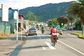 Катим по городку Greymouth