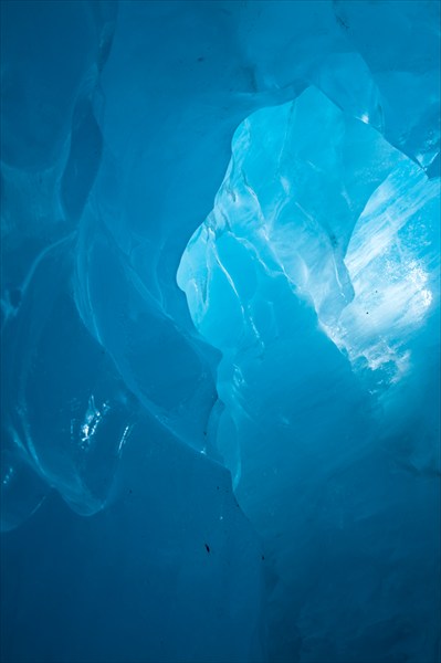 Ледник Фокс. Ледяная пещера.