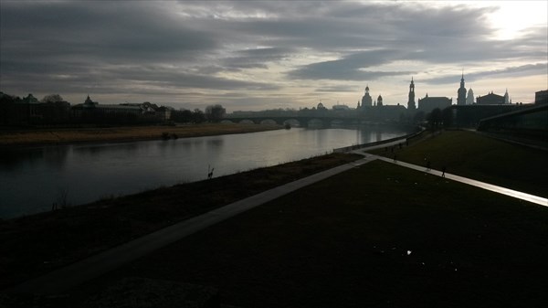 Утренний Дрезден