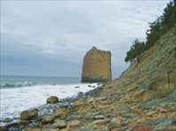 Скала Парус, Дивноморское-село Дивноморское