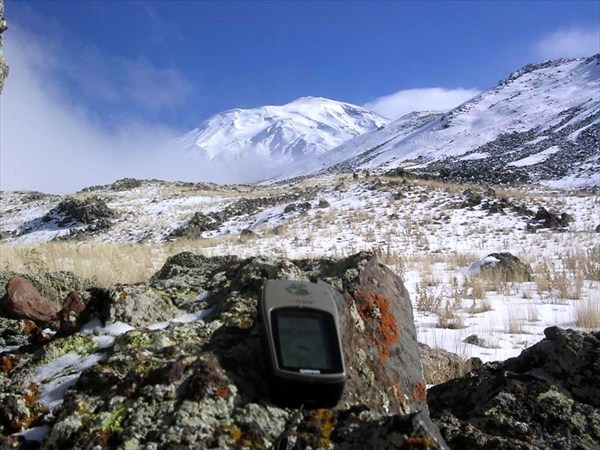 GPS и гора