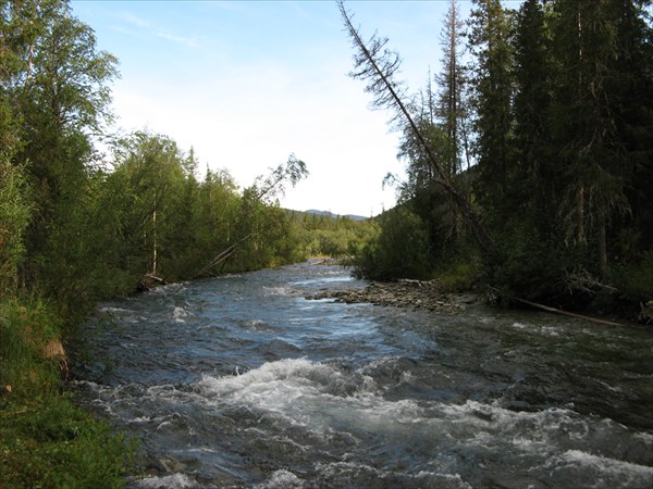 Начало сплава