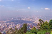 Богота. Вид с горы Монсеррат