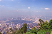 Богота. Вид с горы Монсеррат