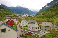 Одда чудный городок находящийся в самом конце Sorfjorden