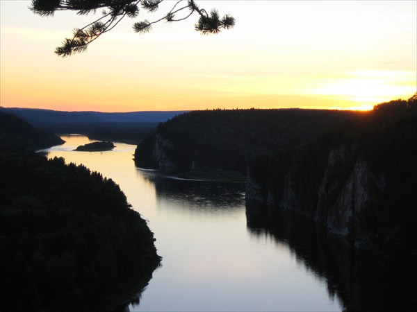 Река Вишера, Камень Писаный