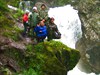 на фото: Хребет Кваркуш, водопады Жиголана.