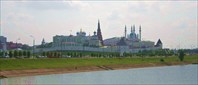 Панорама Казанского Кремля