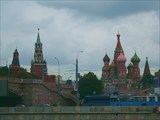 Вид на Кремль и Храм Василия Блаженного