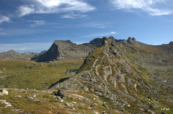 Ергаки. ск. Орешек