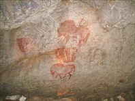 Копии наскальных рисунков эпохи палеолита