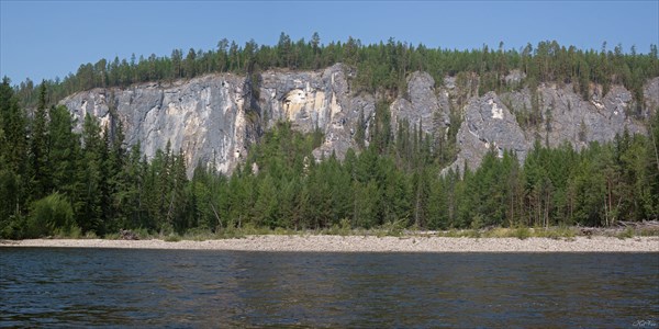Скалы перед притоком Бульджиней