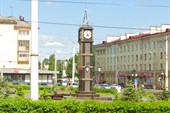 Часы в Петрозаводске.