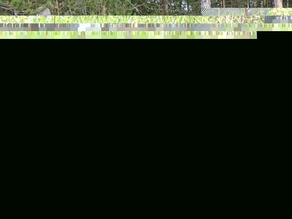 Стационарная коптильня, разрушенная.