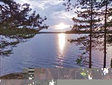 Закат на Чужм-озере.