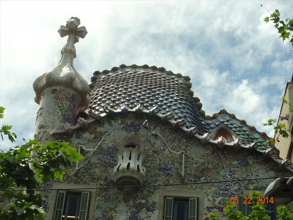 Гауди. Дом Батльо.