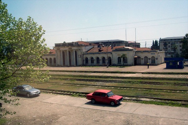 вокзал в Гудауте