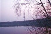 Рассвет на Уржинском озере