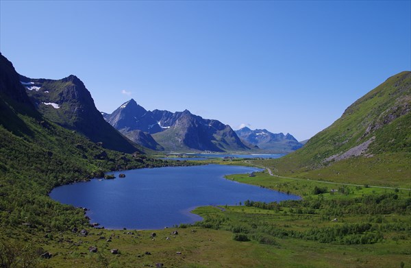 Оз.Storvatnet перед Napp