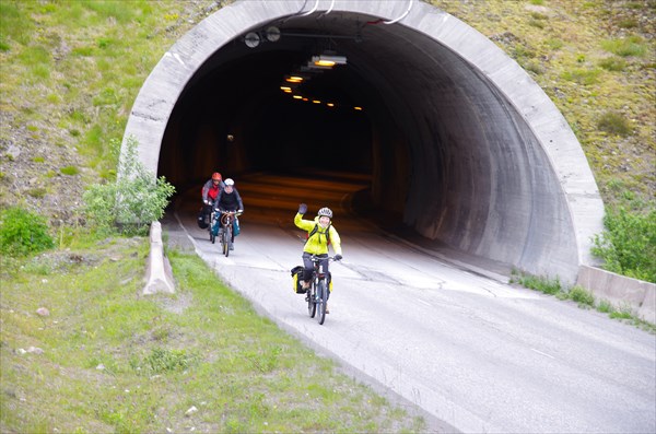 Выезд из Sigerfjordtunnelen