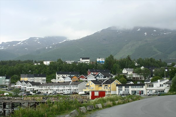 Жилой квартал в бухте Vassvika