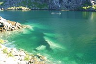 Прозрачность воды в Nusfjord