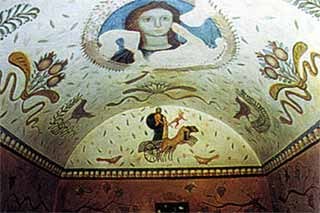 Настеный рисунок в склепе Диметра