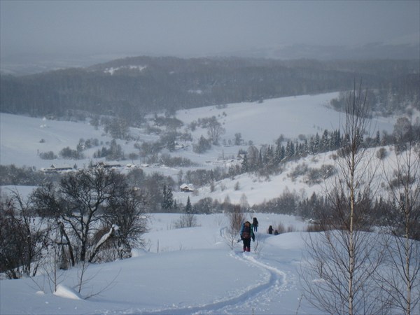 Спуск в пос. Ивановка