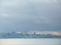 Вид на Севастополь с моря