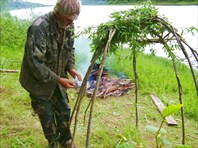 Шатер для бани