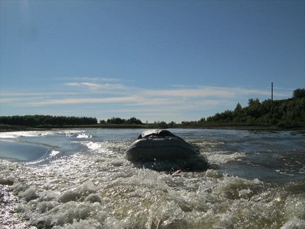 А мы идем на север