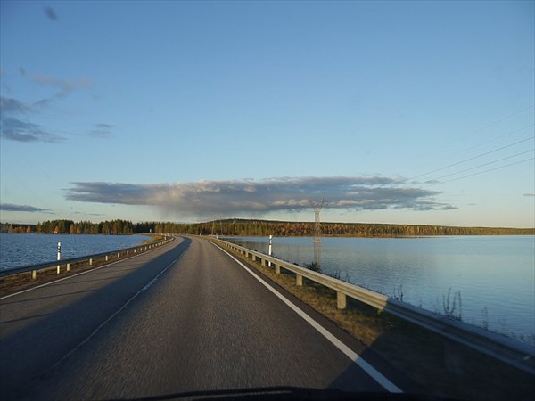 По дороге на север Финляндии