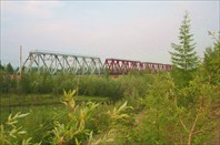 Ж/д мост через р.Чара