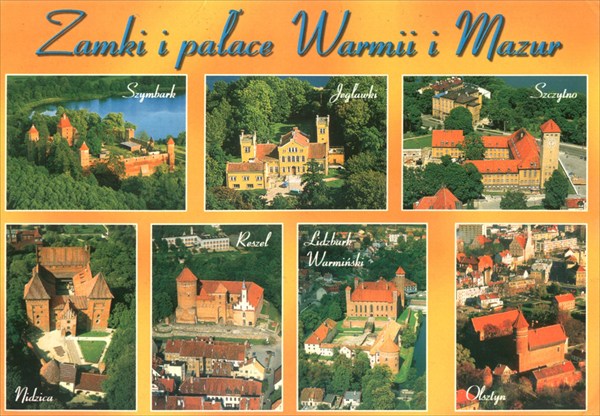 Открытка Польские замки