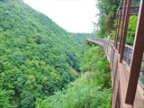 Железный мостик в каньоне