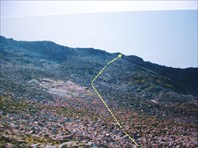 DSC02234 Путь группы при подъёме на перевал Чарышский Северный