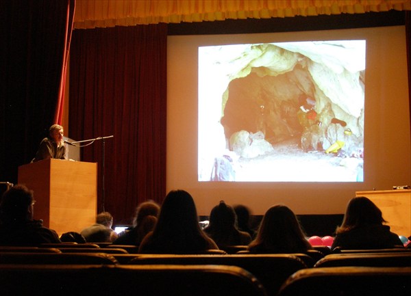 Г.Рябухин рассказывает об уникальной молдавской пещере