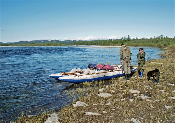Река Войкар. Встреча с орнитологами