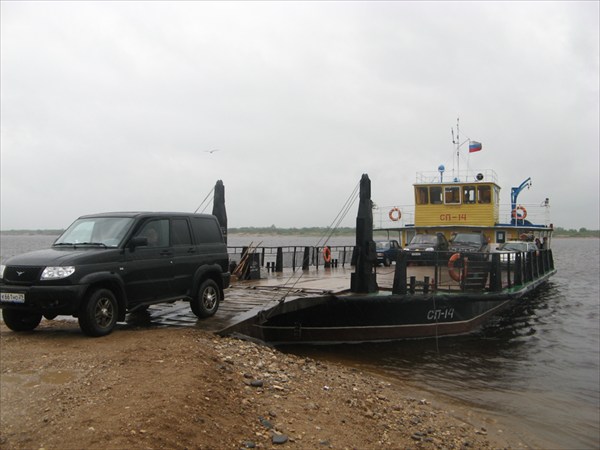 Паром в Красноборске