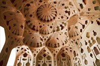 Резные потолки дворца шаха-город Исфахан