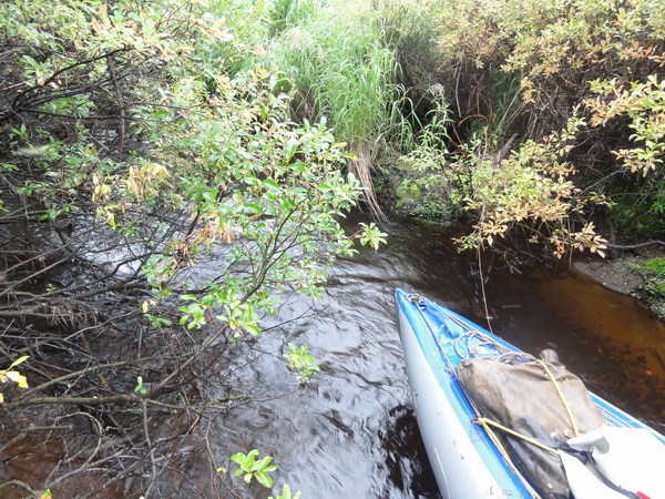 Ручей пока проходим.