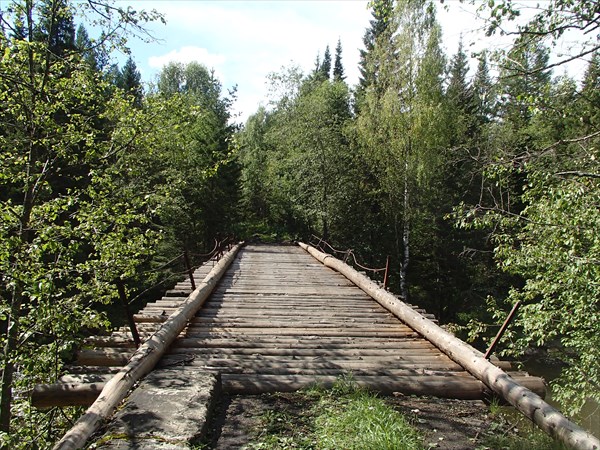 Мост через р. Юрюзань