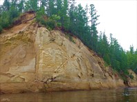 Природные рисунки на скалах
