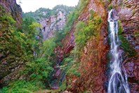 Водопад Черный Шаман-Большой Амгинский водопад