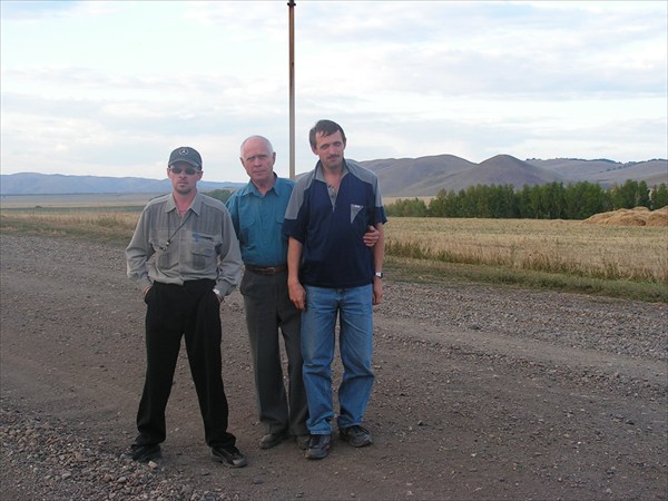 По дороге в Оренбург